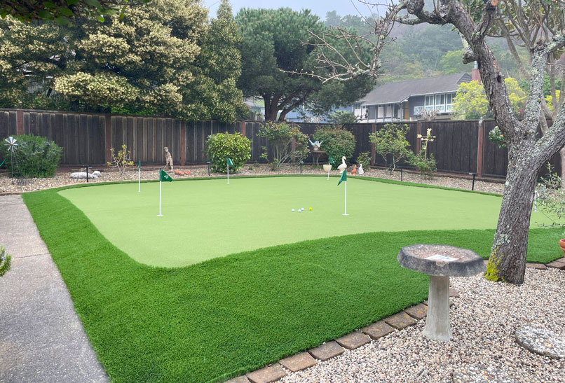 Backyard Putting Green