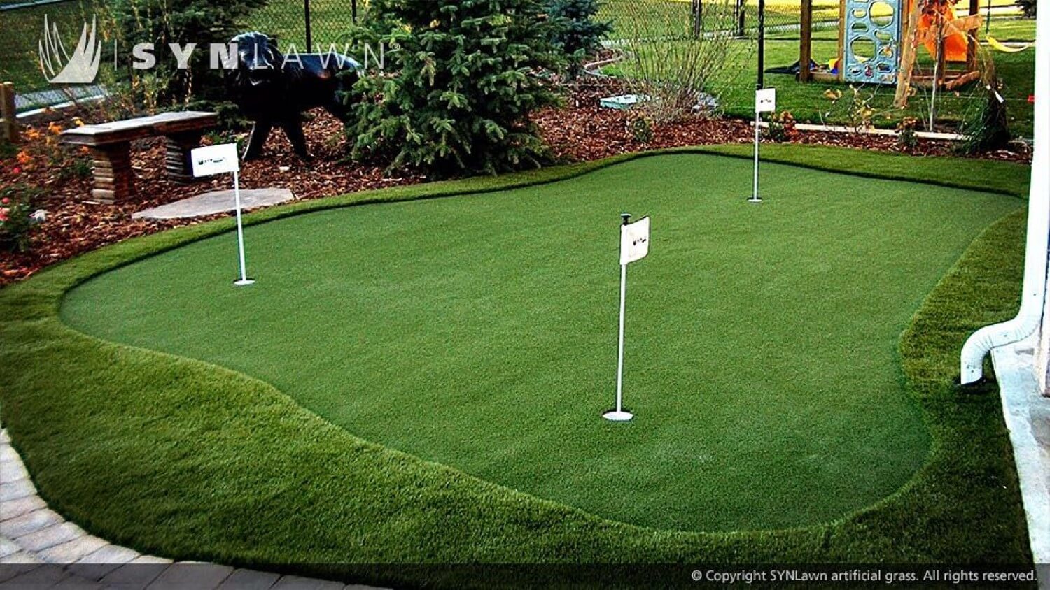golf gallery artificial grass photo 5